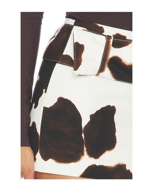 FRANÃOISE Black Clover Skirt