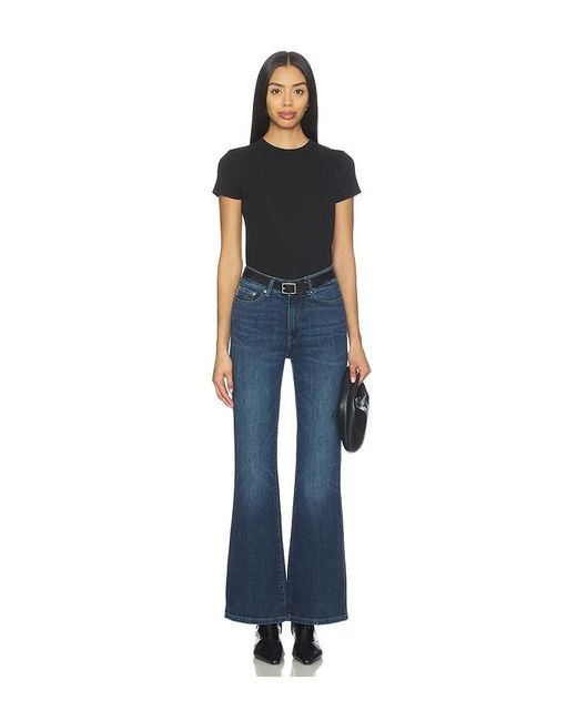 DL1961 Blue Claira Contoured Instasculpt Straight Boot Jeans