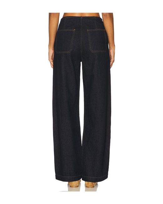 seventy + mochi Black Noah Wide Leg Jeans