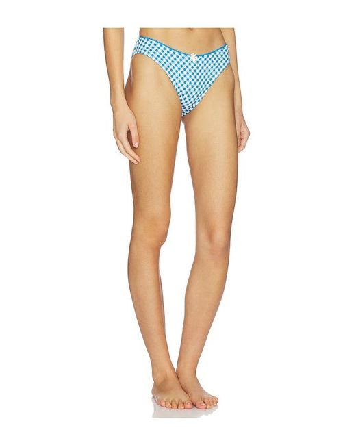 Solid & Striped Blue The Daphne Bikini Bottom