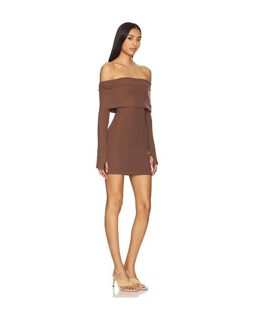 ROBE MARKS en Chocolate superdown en coloris Multicolor