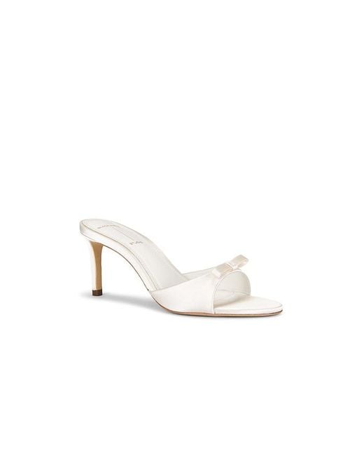 Black Suede Studio White Albie Sandal