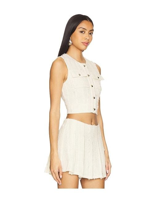MORE TO COME White Oberteil Anya
