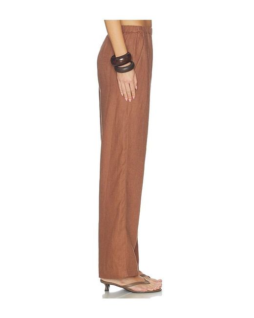 Faithfull The Brand Brown Capriolla Pant