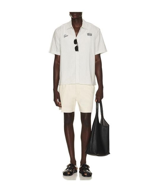 Percival Natural Lucia Boxy Shirt for men