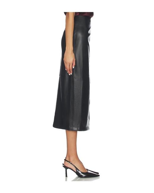 Cami NYC Black Lorena Faux Leather Skirt