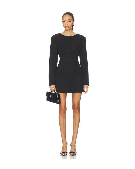 Nbd Black Amina Blazer Mini Dress