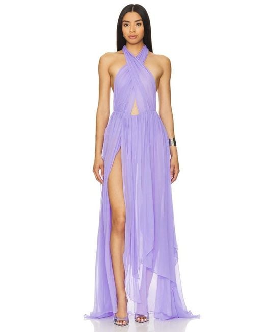 retroféte Purple Ina Dress