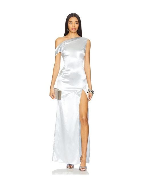 Lovers + Friends White Monika Gown