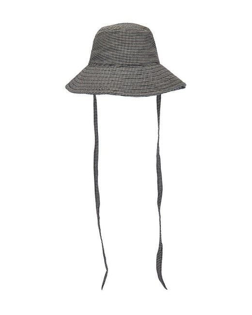 Rag & Bone Black Harper Sun Hat