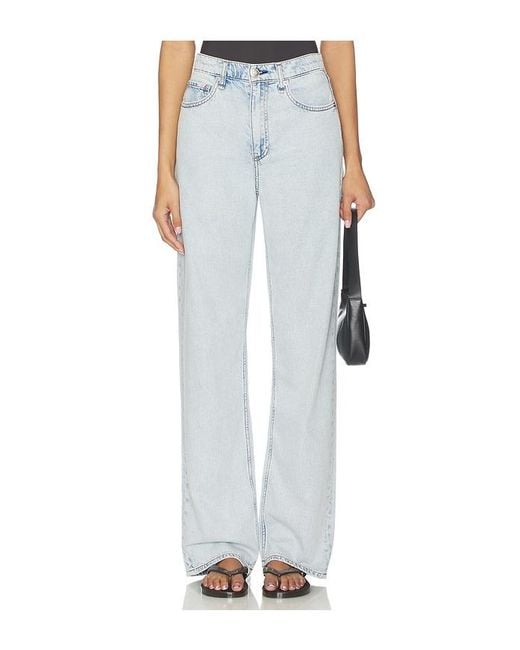 Rag & Bone Blue Featherweight Shea Full Straight
