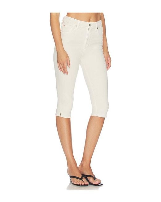 Citizens of Humanity White Devin Capri Pants