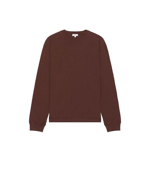 Agolde Brown Long Sleeve Asha Tee for men
