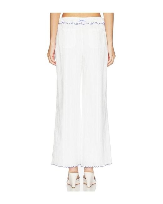 MAJORELLE White Klarissa Pant