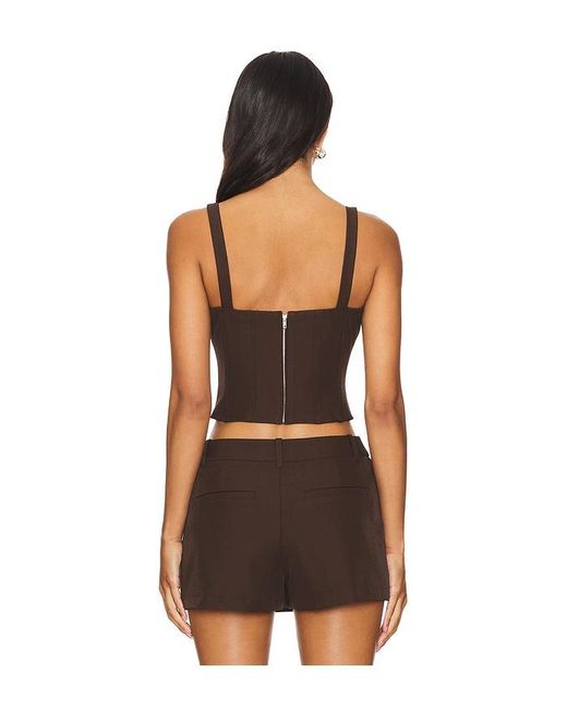 Nia Black Serenity Top
