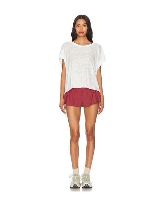 Free People White X Fp Movement My Time Tee