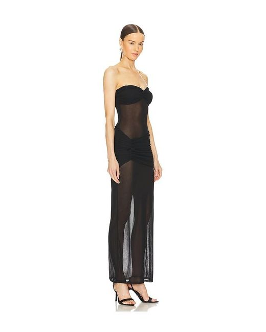 Nbd Black Lia Maxi Dress