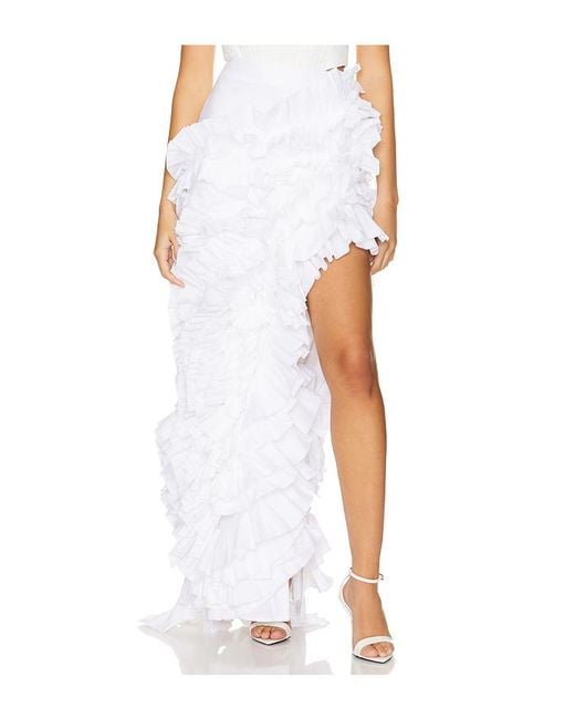 Nbd White Amara Maxi Skirt