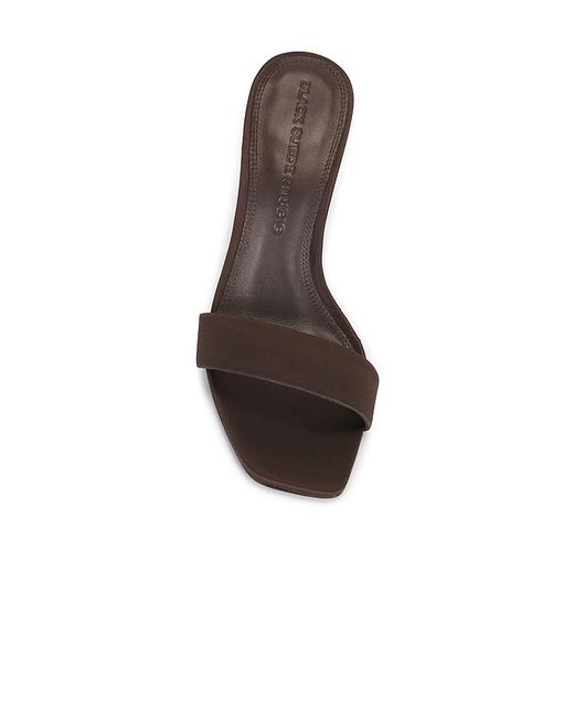 Black Suede Studio Multicolor Naomi 80 Mule
