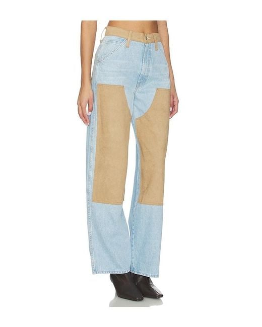 Mother Blue The Bee's Knees Stud Finder Skimp Jeans