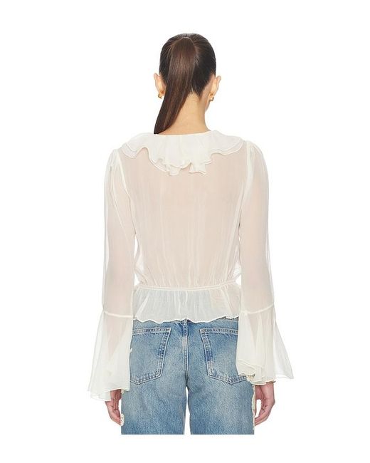 Tularosa Blue Isola Blouse