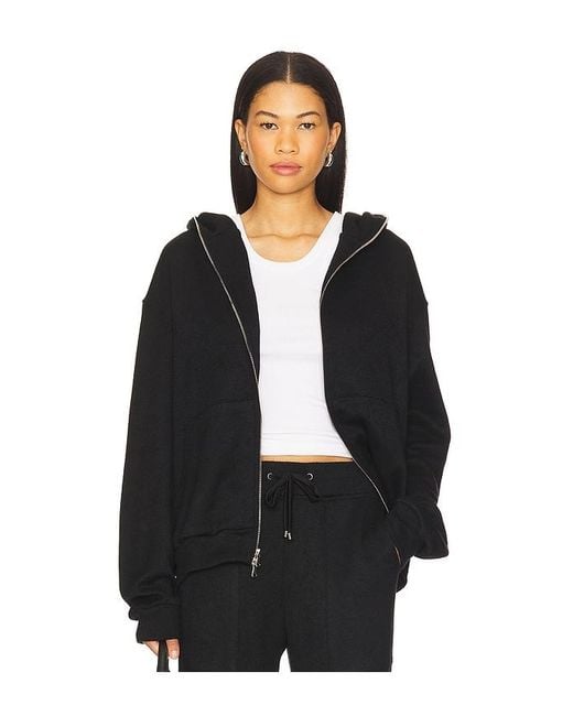 Heroine Sport Black Plush Hoodie