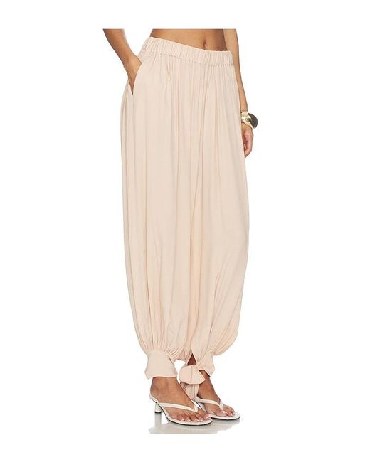 ANDAMANE Natural Noor Tied Up Maxi Pants