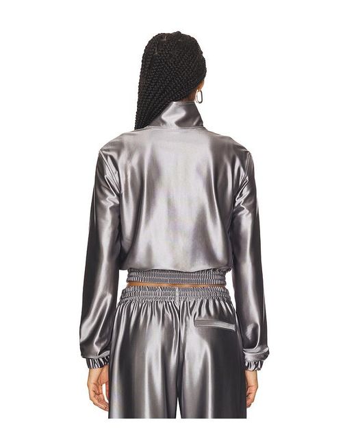 Alexander Wang Black Shrunken Zip-Up Jacket
