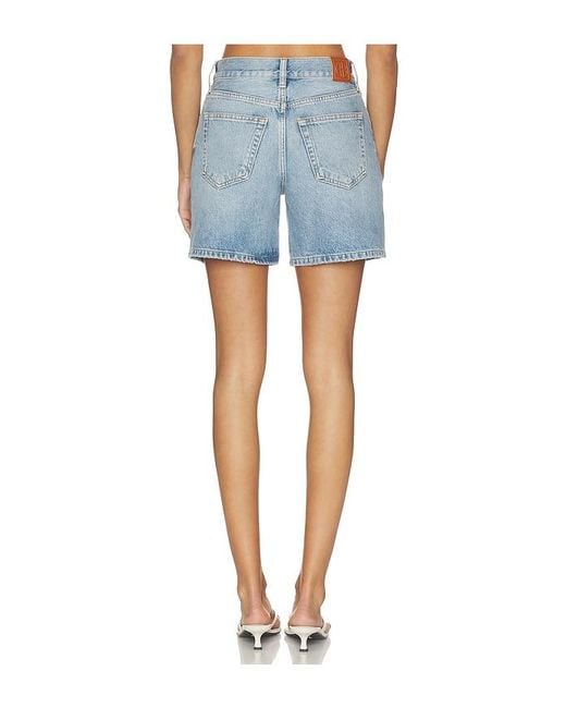 Anine Bing Blue Delaney Short
