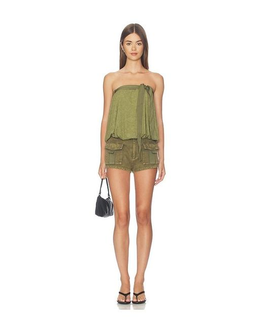 Nii HAI Green Micro Booty Short