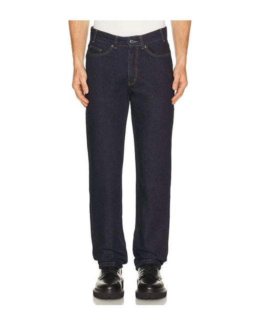 Percival Blue Straight Leg Denim Jeans for men