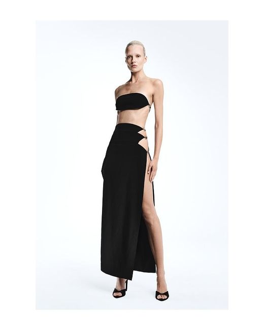 REVOLVE LOS ANGELES White Elettra Maxi Skirt