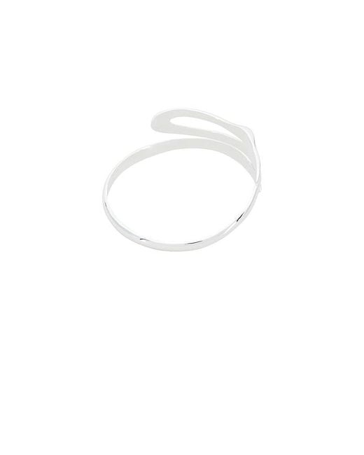 Jenny Bird Metallic Egret Upper Arm Cuff