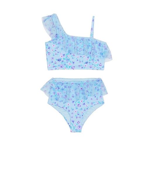 Beach Riot Little Ava スイムスーツセット Blue