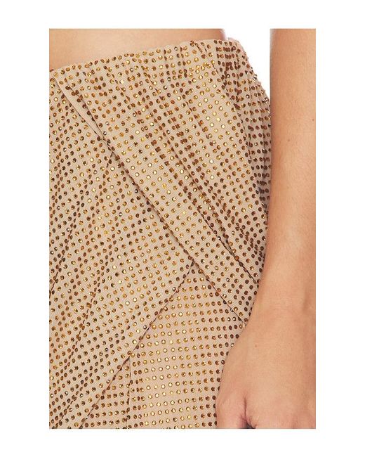 HAELO Natural Rhinestone Loop Skirt
