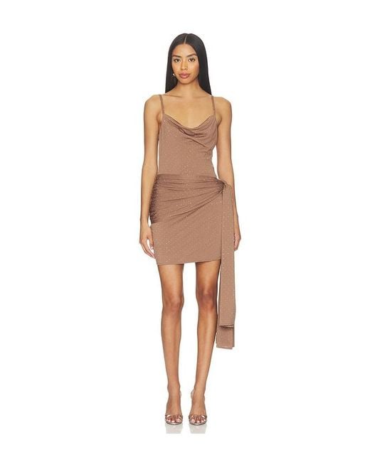 Curaae by Elliatt Natural Gizelle Mini Dress