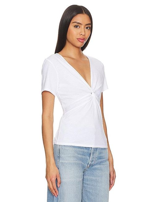 Nation Ltd White Nation Caprice Twisted Top