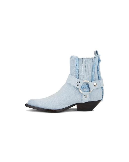 Sonora Boots White Hidalgo Belt Boot
