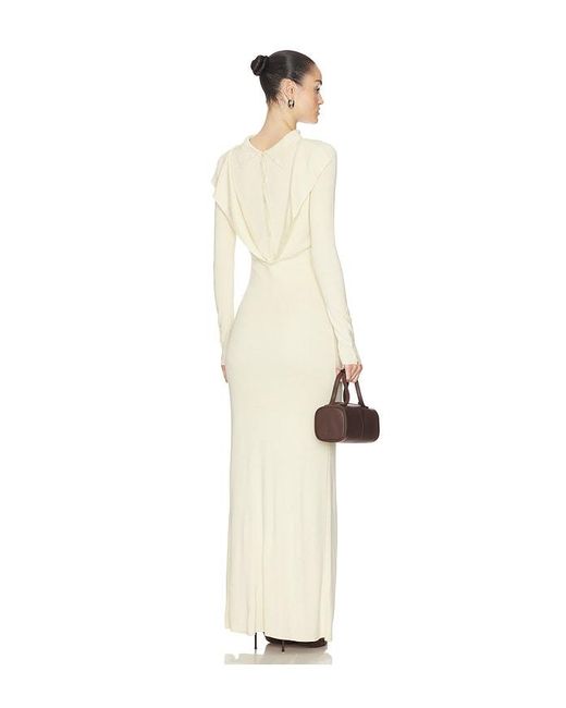 AYA MUSE White Elowen Maxi Dress