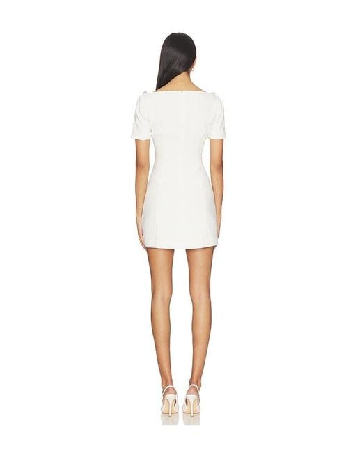 MAJORELLE White Nicolette Mini Dress