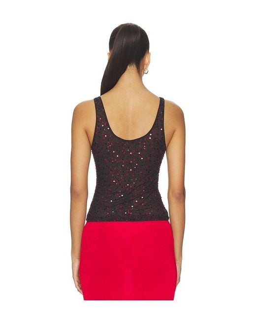 Leslie Amon Red Cherry Tank Top
