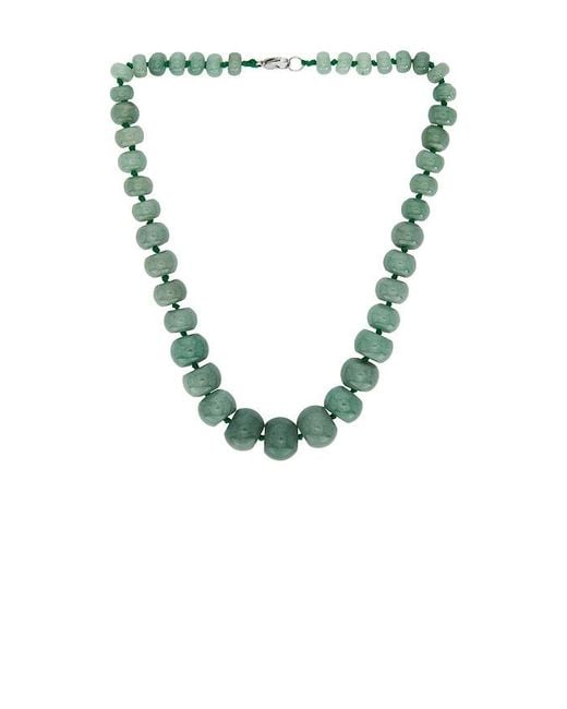 Shashi Blue Beaded Necklace