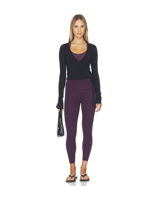 Spanx Purple Shape Booty Boost Legging