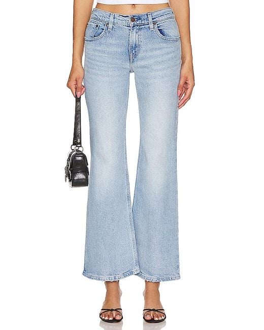 Levi's Blue Middy Flare Jeans
