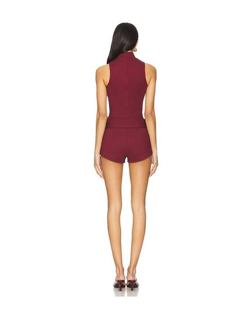 superdown Red Evie Romper