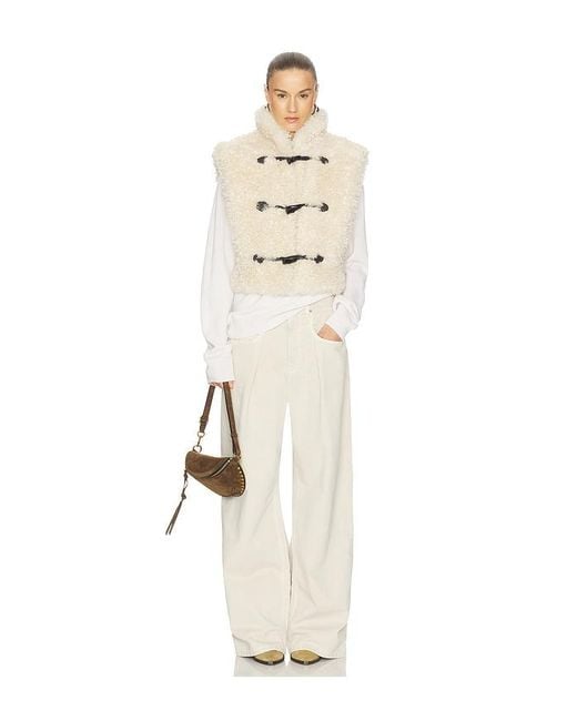 Isabel Marant Natural Alisa Vest