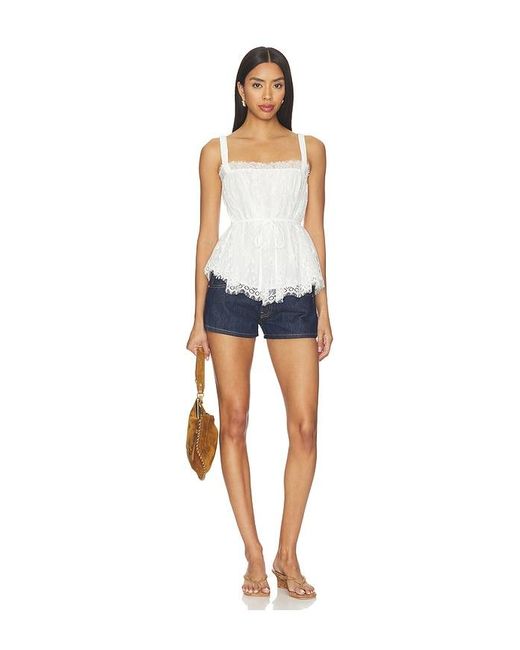 Tularosa White Leanna Top
