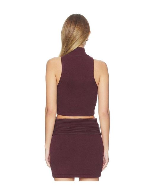 Nakedvice Red The Kairo Top