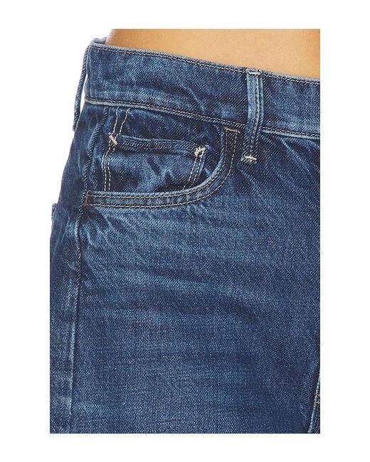 Mother Blue The Half-Pipe Bermuda Fray Short