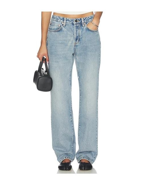 GUIZIO Blue Sol Relaxed Wide Leg Pant